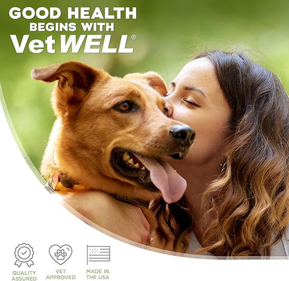 VetWELL Ear Cleaner for Dogs and Cats - Otic Rinse for Infections and Controlling Ear Infections and Odor in Pets - 8 oz (Sweet Pea Vanilla) (Pack of 2)