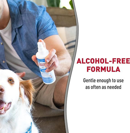 Nature's Miracle Freshening Spray For Dogs Freshens Dog’s Coat Between Baths And Neutralizes Tough Odors With Sunkissed Breeze Scent, 8 Ounces