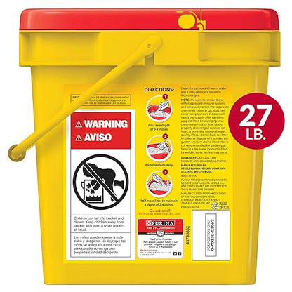 Purina Tidy Cats Clumping Cat Litter, 24/7 Performance Multi Cat Litter - 27 lb. Pail