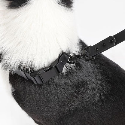 WLK1006I-5SET Luna Large 8FT Adjustable 6-in-1 Waterproof Hands-Free Leash and Collar with LED Flashlight, Bag Dispenser, and Poop Bag Holder, Bitters