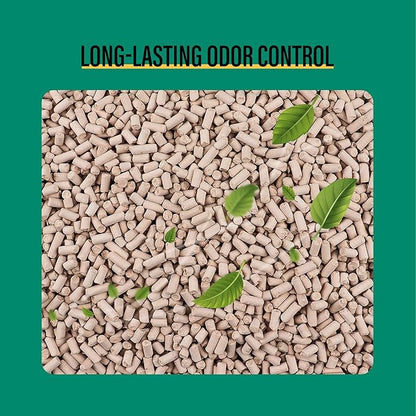 COCOYO Cat Litter Pellets, Zeolite, Long-Lasting Odor Control Non-climping, 7 Lbs Pack