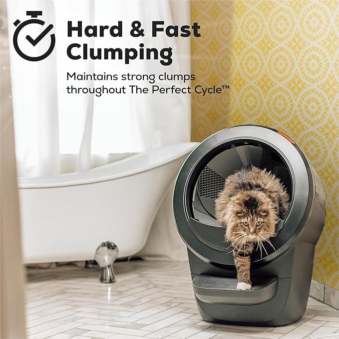 Purina Tidy Cats Cat Litter for Litter-Robot Clumping Cat Litter Odor Control Formula