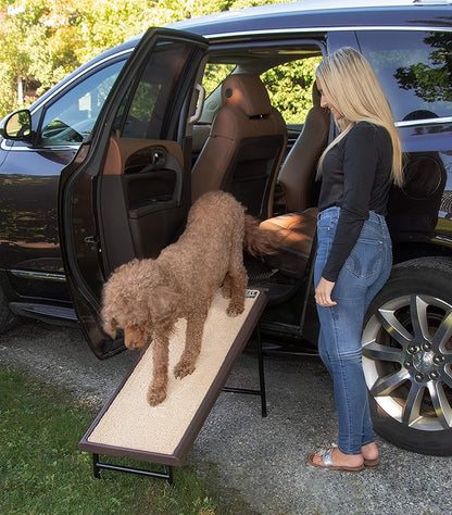 Pet Gear Free Standing Pet Ramp for Cats and Dogs, No Assembly Required, Easy Fold for Storage or Travel, Portable, Available in 6 Models