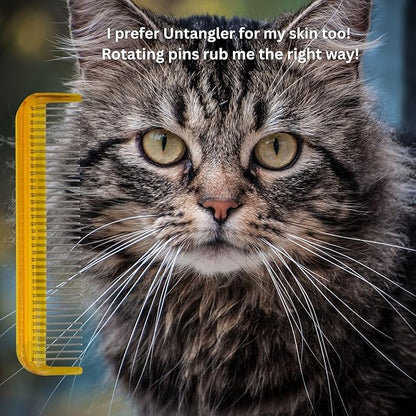 Pet Comb (5", Golden Amber)