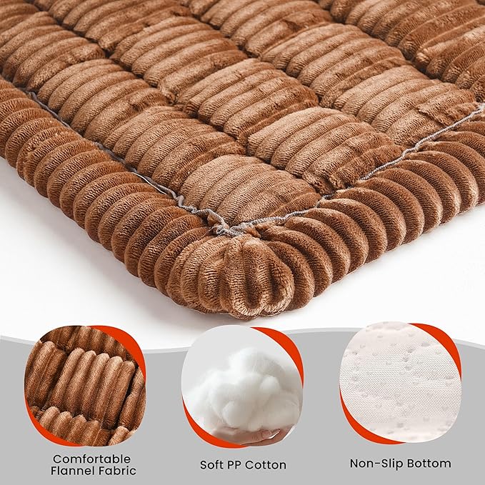HiPetpy Backseat Dog Bed Mat for Car, Non-Slip Dog Bed for Car Back Seat, Soft & Cozy Dogs Blanket, Washable Travel Pet Mat Seat Protector for Cars, SUVs, Trucks