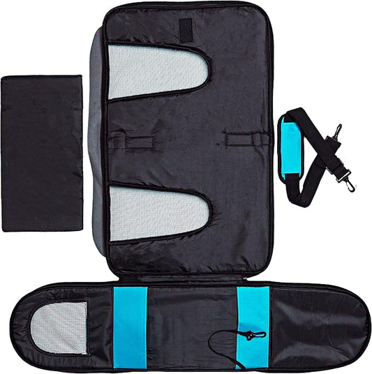 Pawer 18” x 11”x 11” Soft-Sided Foldable Airline Approved Pet Carrier for Cat, Puppy and Small Dog, Washable 600D Oxford Fabric, with Handle and Strap for Carry, Multiple Colors Available