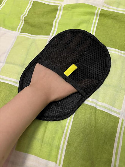 Pet Hair Removal Glove for Cats Dogs, Grooming Gloves for Pet Hair, Cat Grooming Gloves for Hair Removal, Reusable Cat & Dog Hair Remover for Couch, Furniture, Carpet, Curtain (1)