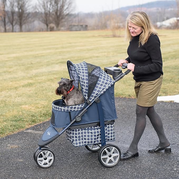 Gen7Pets Monaco Pet Stroller ,Blue