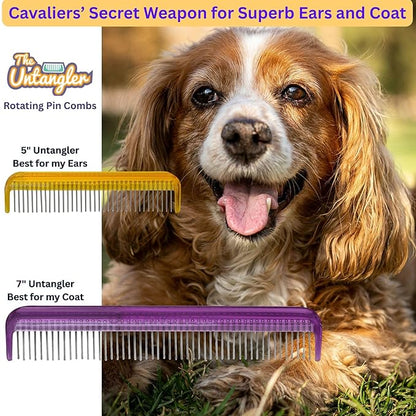 Pet Comb (5", Golden Amber)
