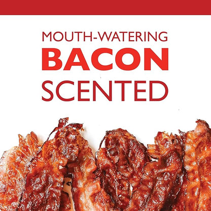 Chew King by Mammoth Dog Bacon Lovin’ Wishbone, Nylon Bones, Textured Bacon Flavored Chew Toy, for All Breed Sizes