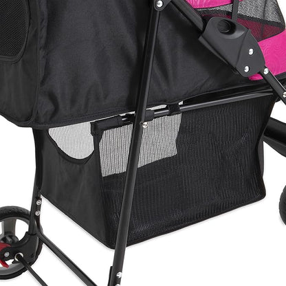 Gen7Pets Regal Plus Dog Stroller - Raspberry Sorbet Pet Stroller, Pink, 1 Count