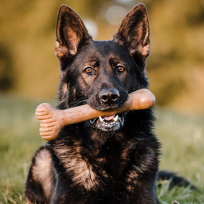 Lumabone Bulkster Durable Chew Toy for Aggressive Chewers, Real Beef, Made in USA, Giant