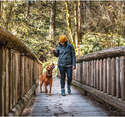 Kurgo 6 in 1 Quantum Leash, Hands Free Leash for Dogs, Running Belt Lead, Crossbody & Waist Belt Style, Reflective, Carabiner Clip, for Training, Hiking, or Jogging, 4 Colors