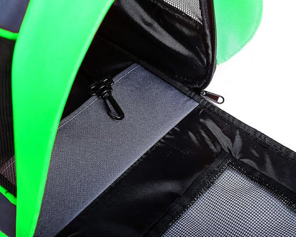 Pawer 18” x 11”x 11” Soft-Sided Foldable Airline Approved Pet Carrier for Cat, Puppy and Small Dog, Washable 600D Oxford Fabric, with Handle and Strap for Carry, Multiple Colors Available