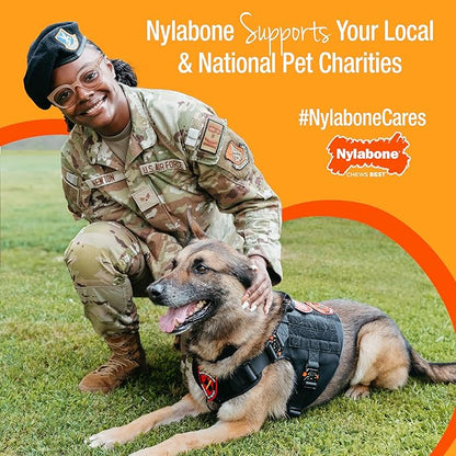 Nylabone Original Knuckle Bone Flexi Chew Toy for Dogs, Flexible Dog Toys for Moderate & Gentle Chewers, Chicken Flavor, X-Large - 50+ lbs, 1 Count