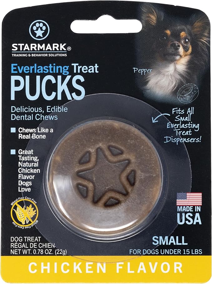 Starmark Everlasting Treat Puck Dental Chew for Small Dogs