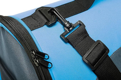 Pawer 18” x 11”x 11” Soft-Sided Foldable Airline Approved Pet Carrier for Cat, Puppy and Small Dog, Washable 600D Oxford Fabric, with Handle and Strap for Carry, Multiple Colors Available