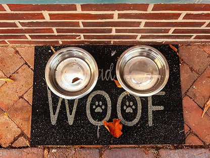 Greendale - 2 Pack - 3.8 Cup Capacity - Stainless Steel Metal Dog Bowls - Perfect for Dog Food and Water. Wrong Size? Click to Look at Our Size Options.