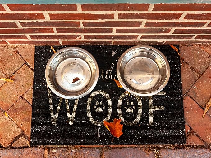 Greendale - 2 Pack - 17 Cup Capacity - Stainless Steel Metal Dog Bowls - Perfect for Dog Food and Water. Wrong Size? Click to Look at Our Size Options.
