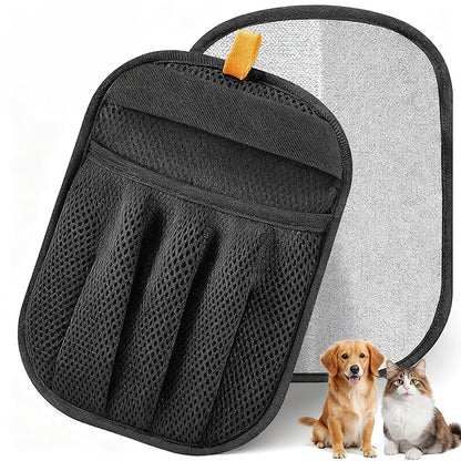 Pet Hair Removal Gloves for Dogs & Cats, Reusable & Washable Brush Pet Hair Remover for Couch, Carpet, Car Seat & Laundry