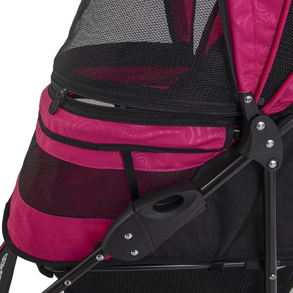 Gen7Pets Regal Plus Dog Stroller - Raspberry Sorbet Pet Stroller, Pink, 1 Count
