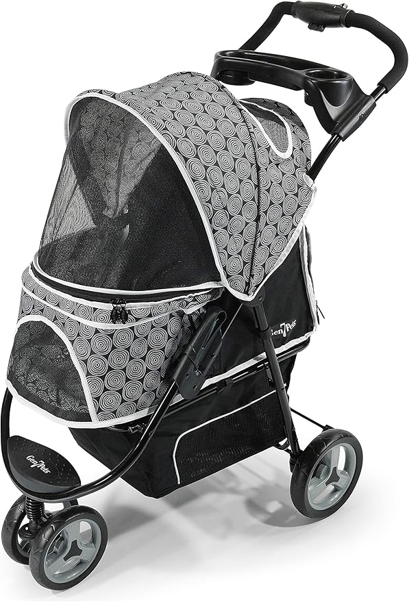 Gen7Pets Promenade Pet Stroller, Black Onyx