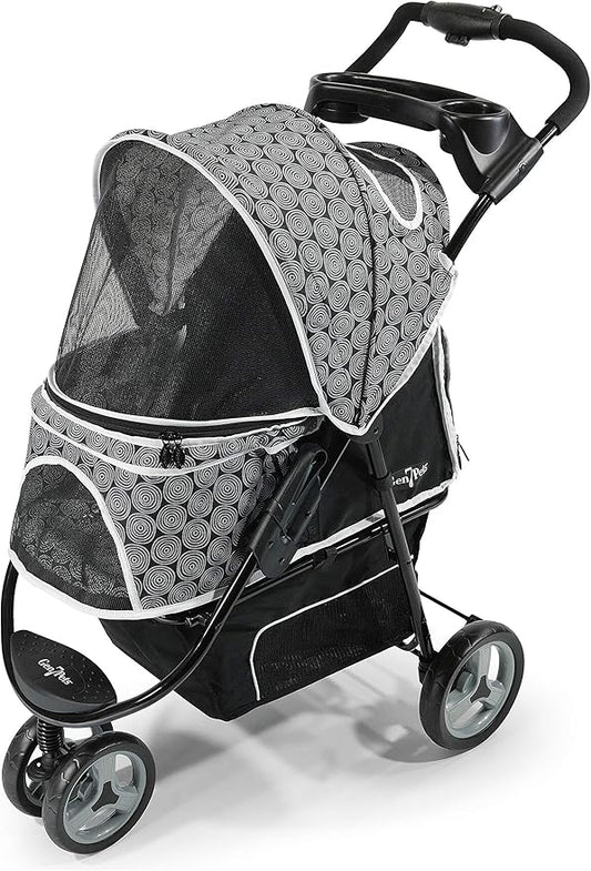 Gen7Pets Promenade Pet Stroller, Black Onyx