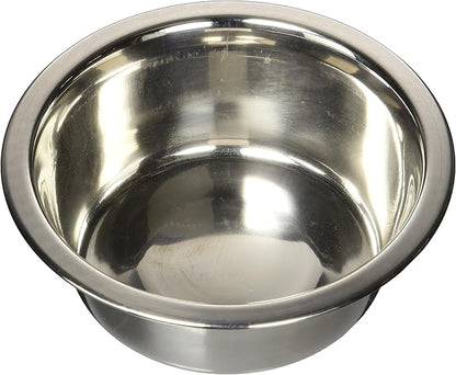 OurPets Basic Stainless Steel Dog Bowl, 1 Pint