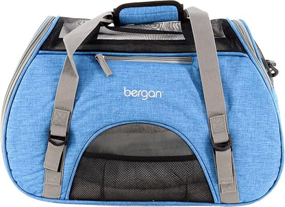 Coastal Pet - Bergan - Comfort Carrier - Heather Bermuda (19 x 10 x 13 Inches)