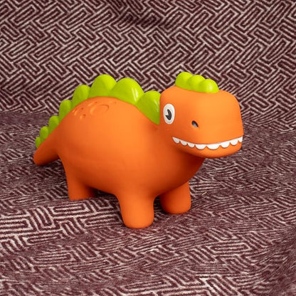 Rexy & Steggy Dinosaur Latex Soft Chew Toy 2 Pack - Food Grade Latex Dog and Puppy Toy