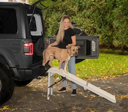 Pet Gear Free Standing Pet Ramp for Cats and Dogs, No Assembly Required, Easy Fold for Storage or Travel, Portable, Available in 6 Models