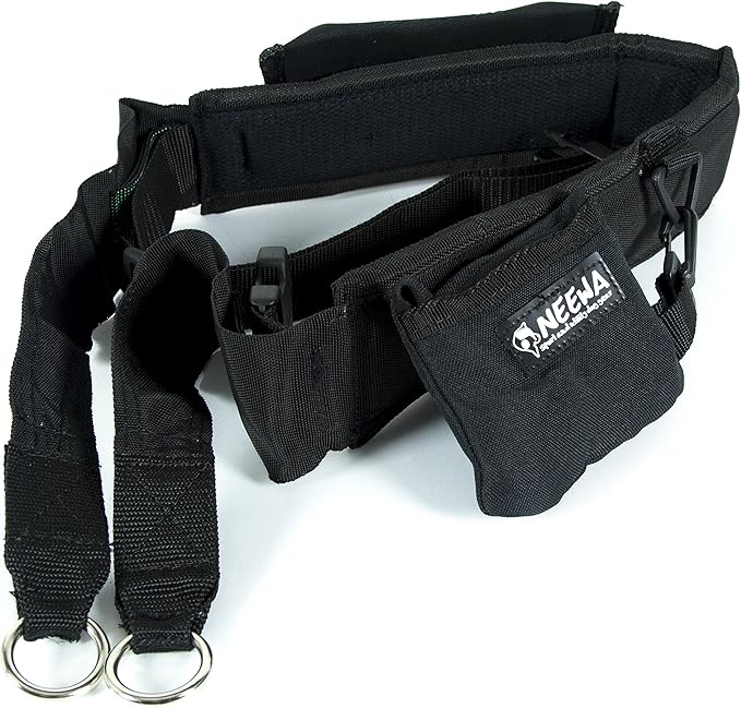 Neewa Dog Walking Belt with Pocket and Collapsing Bowl, Ideal for Trekking, Hiking, Running with Dog, and Hands Free Dog Leashes