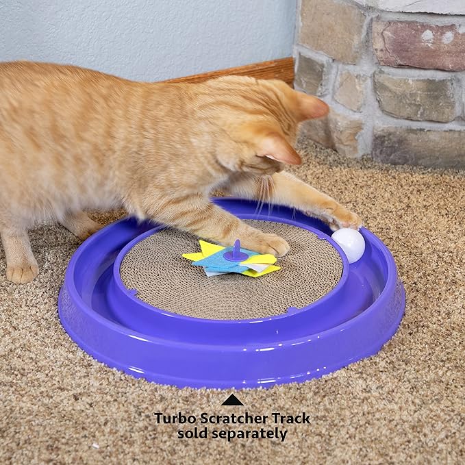 Kitty City Cat Scratchers, Cat Scratching, Cat Scratch Pad, Ball Track Scratcher