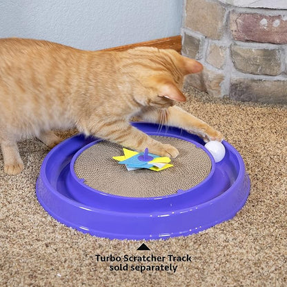 Kitty City Cat Scratchers, Cat Scratching, Cat Scratch Pad, Ball Track Scratcher