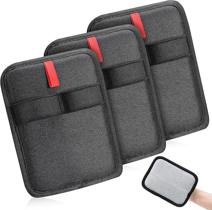 3 Pcs Pet Hair Remover Gloves Reusable Electrostatic Cat Dog Hair Remover Glove Pet Hair Removal Tool for Couch Furniture Curtain Carpet
