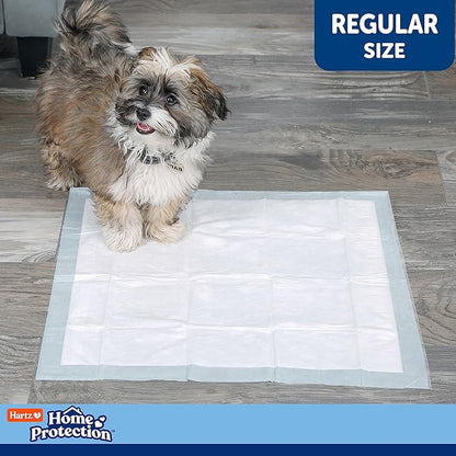 Hartz Home Protection Super Absorbent Odor Eliminating No Leaks Dog Pads,50 Count (Pack of 3)