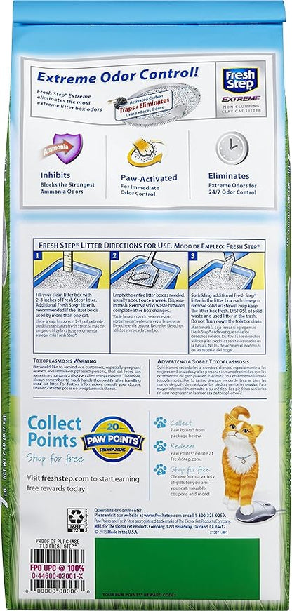 Fresh Step Scented Non-Clumping Clay Cat Litter, 7 Pounds