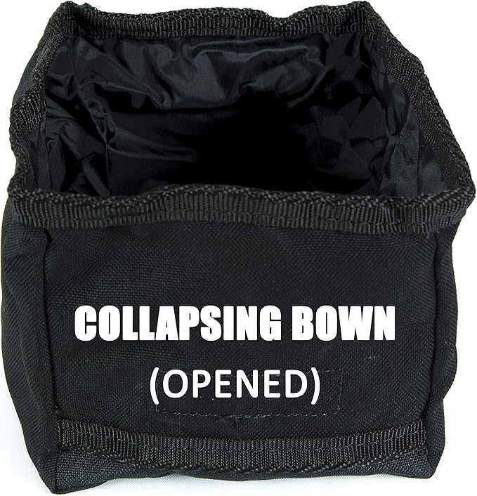 Neewa Dog Walking Belt with Pocket and Collapsing Bowl, Ideal for Trekking, Hiking, Running with Dog, and Hands Free Dog Leashes