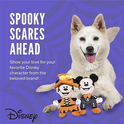 Disney for Pets 2Pc 6/'' Halloween Plush Mickey & Minnie Mouse Toys for Dogs | Mickey & Friends Plush Dog Toy | Halloween Toys for Dogs, Official Dog Toy Product of Disney for Pets (FF27385)