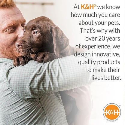 K&H Pet Products Car Seat Saver - Pet Seat Cover Protector Standard/Mid-Size Vehicle Gray 54 X 56 Inches
