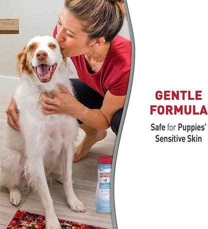 Nature's Miracle Puppy Shampoo & Conditioner, 16 Oz, Cotton Breeze Scent (Pack of 2)