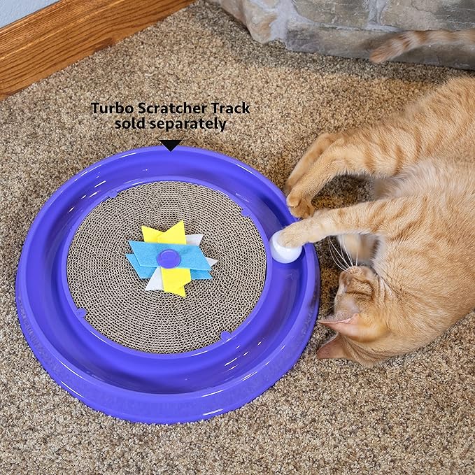 Kitty City Cat Scratchers, Cat Scratching, Cat Scratch Pad, Ball Track Scratcher