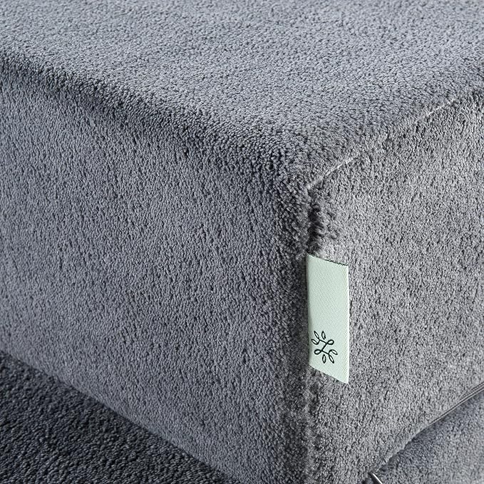 Zinus Easy Pet Stairs / Pet Ramp / Pet Ladder, Small, Charcoal