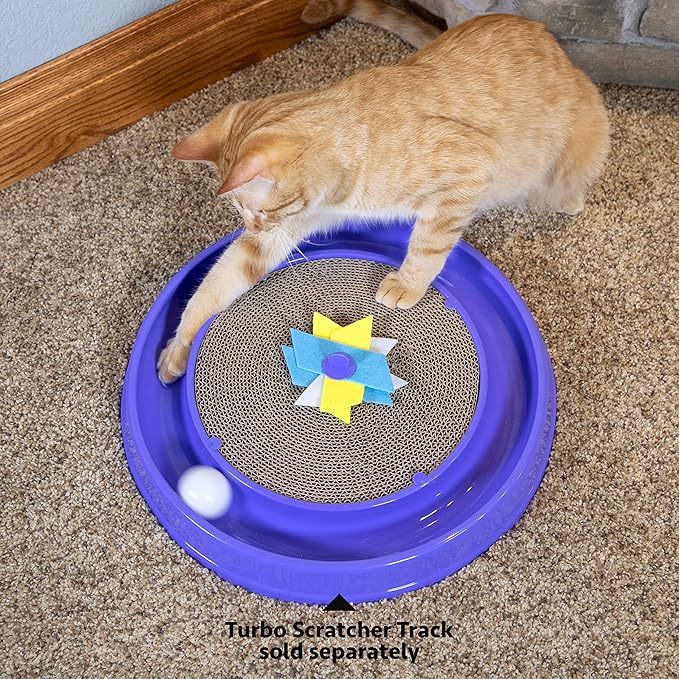 Kitty City Cat Scratchers, Cat Scratching, Cat Scratch Pad, Ball Track Scratcher