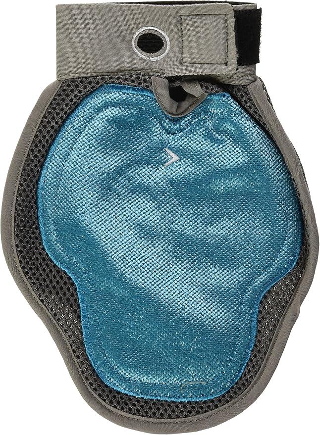 Petmate 89801 Furbuster 3-in-1 Dog Grooming Glove, Vibrant Plum, Teal/Pearl