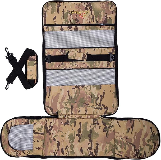 Pawer 18” x 10” x 10”Soft-Sided Foldable Airline Approved Pet Carrier for Cat, Puppy and Small Dog, Washable 600D Oxford Fabric, with Handle and Strap for Carry, Multiple Colors Available