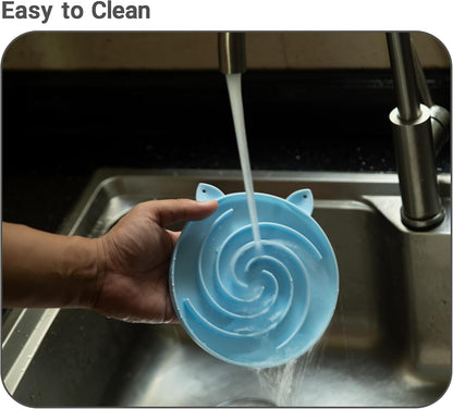 Bifeaw Slow Feeder Cat Bowl