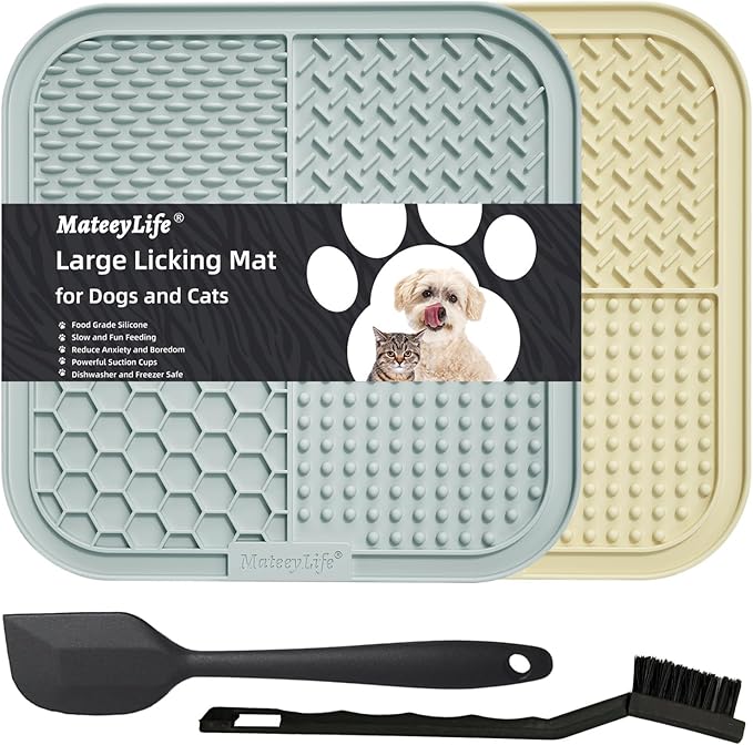 MateeyLife 2PCS Small Lick Mat