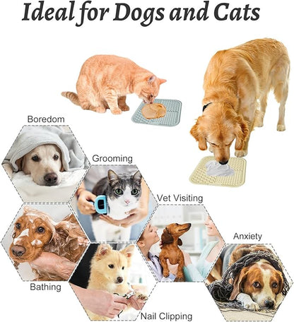 MateeyLife 2PCS Small Lick Mat