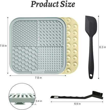 MateeyLife 2PCS Small Lick Mat